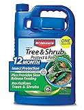 BioAdvanced 701915A 12 Month Tree and Shrub Feed Fertilizer with Insect Protection, 1-Gallon, Concentrate Photo, best price $75.98 new 2024