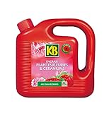 KB Engrais Geraniums et Plantes Fleuries Liquide 4L Photo, meilleur prix 21,45 € (5,36 € / l) nouveau 2024
