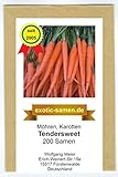 Möhre – Karotte - sehr süß – Früh- und Haupternte - Tendersweet - 200 Samen Foto, bester Preis 1,95 € neu 2024