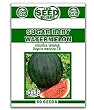 Sugar Baby Watermelon Seeds - 50 Seeds Non-GMO Photo, best price $1.79 new 2024