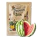 Photo Watermelon Seeds, Crimson Sweet Variety | 60+ Non-GMO, Heirloom Watermelon Seeds | Premium Home Gardening Melons