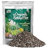 Sprout N Green Organic Potting Mix for Succulents Cactus, 2 Quarts Indoor Plants Soil, for Bonsai, Flowers, Vegetables, Herbs, Orchid, Premixed House Garden Grow Soil Blend Formulated with Fertilizer Photo, best price $6.49 new 2024