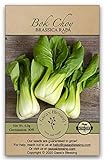 Gaea's Blessing Seeds - Bok Choy Seeds (2.0g) Canton Pak Choi Chinese Cabbage Non-GMO Seeds with Easy to Follow Planting Instructions - Heirloom 90% Germination Rate Photo, best price $5.59 new 2024