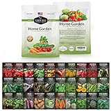 Survival Garden Seeds Home Garden Collection Vegetable & Herb Seed Vault - Non-GMO Heirloom Seeds for Planting - Long Term Storage - Mix of 30 Garden Essentials for Homegrown Veggies Photo, best price $29.99 ($1.00 / Count) new 2024