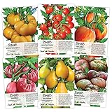 Multicolor Tomato Seed Packet Collection (6 Individual Packets) Non-GMO Seeds by Seed Needs Photo, best price $11.85 ($1.98 / Count) new 2024