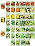 Set of 43 Assorted Vegetable & Herb Seeds - 43 Varieties - Create a Deluxe Garden All Seeds are Heirloom - 100% Non-GMO by Black Duck Brand Photo, best price $19.99 ($0.46 / Count) new 2024
