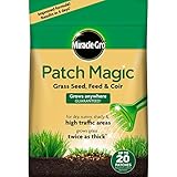 Scotts Miracle-Gro Patch Magic, Confezione semi per prato, fertilizzante e fibra di cocco, 1015 g. foto, miglior prezzo EUR 26,86 nuovo 2025