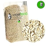 geschaelte gebrochene semi di girasole marca vogelfood 25 kg foto, miglior prezzo EUR 32,99 nuovo 2025