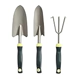 Amazon Basics Garden Tool Collection - 3PC Garden Tool Set (Hand Trowel, Hand Transplanter, Hand Cultivator) Photo, best price $15.59 new 2025