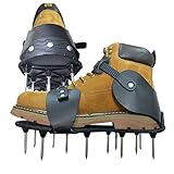 Lawn Aerator Shoes, Update Spike Sandals for Aerating Soil for Plants Health, Aerator Tools for Yard, Lawn, Roots ,Garden & Grass,Revives Lawn Health Photo, best price $29.99 new 2025