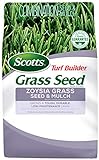 Scotts Turf Builder Grass Seed Zoysia Grass Seed and Mulch, 5 lb. - Full Sun and Light Shade - Thrives in Heat & Drought - Grows a Tough, Durable, Low-Maintenance Lawn - Seeds up to 2,000 sq. ft. Photo, best price $53.98 new 2024