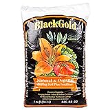 SunGro Black Gold All Purpose Natural and Organic Potting Soil Fertilizer Mix for House Plants, Vegetables, Herbs and More, 1 Cubic Feet Bag Photo, best price $23.09 new 2024