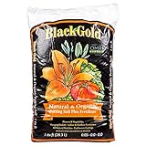 SunGro Black Gold All Purpose Natural and Organic Potting Soil Fertilizer Mix for House Plants, Vegetables, Herbs and More, 1 Cubic Feet Bag Photo, best price $23.09 new 2024