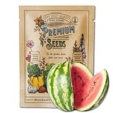 Watermelon Seeds, Crimson Sweet Variety | 60+ Non-GMO, Heirloom Watermelon Seeds | Premium Home Gardening Melons Photo, best price $4.75 new 2025