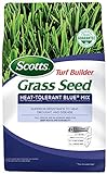 Scotts Turf Builder Grass Seed Heat-Tolerant Blue Mix For Tall Fescue Lawns, 3 Lb. - Full Sun and Partial Shade -Superior Resistance to Heat, Drought and Disease - Seeds up to 750 sq. ft. Photo, best price $29.93 new 2024