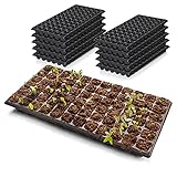 321Gifts, 10-Pack Seed Starter Kit, 2X Thicker 72 Cell Plastic Seedling Trays Gardening Germination Growing Trays Plant Grow Kit Seed Starting Trays Seedling Germination Nursery Pots Plug Photo, best price $23.40 new 2024