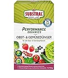 Substral Performance Organics Obst & Gemüse Dünger, natürlicher Lanzeitdünger, 3 Monate Langzeitwirkung, 750g Foto, bester Preis 5,99 € (7,99 € / kg) neu 2024