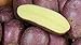 Foto PLAT FIRM GERMINATIONSAMEN: Kartoffel-Samen - ROYAL BLUE - Purple Skin & Yellow Flesh - GroÃŸe Tasting- 6 Knollen