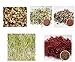 Foto 450 g BIO Keimsprossen Mischung -Vital MIX- Keimsaat 4 x 100 g + 1 x 50 g Samen für die Sprossenanzucht Mungobohnen, Daikon-Rettich, Radies, Rote Rübe + 50 g Möhren Sprossen Microgreen Mikrogrün