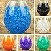 foto Kofun Colorful Crystal terreno fango acqua pianta fiore Jelly Hydro gel Pearl Beads balls, Nero, 5g per one