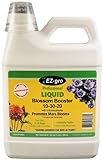 Flower Food by EZ-gro | 10-30-20 Blossom Booster is a Plant Food for all Blooming Plants | This Plant Fertilizer is both E Z to MIx and E Z to Use because it is a Liquid Plant Food Photo, best price $18.47 new 2024