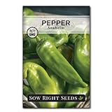 Sow Right Seeds - Anaheim Pepper Seeds for Planting - Non-GMO Heirloom Packet with Instructions to Plant and Grow an Outdoor Home Vegetable Garden - Productive Chili Peppers - Wonderful Gardening Gift Photo, best price $4.99 new 2024