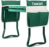 TomCare Upgraded Garden Kneeler Seat Widen Soft Kneeling Pad Garden Tools Stools Garden Bench with 2 Large Tool Pouches Outdoor Foldable Sturdy Gardening Tools for Gardeners, Green Photo, best price $53.99 new 2024