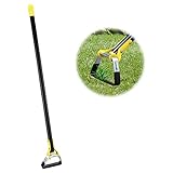 Bird Twig Stirrup Hoe Garden Tool - Scuffle Loop Hoe for Effective Preventing Weeds, 54 Inch Stainless Steel Adjustable Long Handle Weeding Hoe for Average & Tall Gardeners - Black Photo, best price $26.99 new 2024