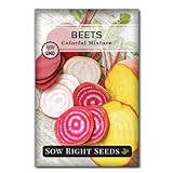 Sow Right Seeds - Beet Mix Seed for Planting - Non-GMO Heirloom Packet with Instructions to Plant & Grow an Outdoor Home Vegetable Garden - Nutritious, Cold Hardy, Vigorous and Productive - Great Gift Photo, best price $4.99 new 2024
