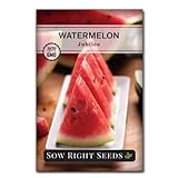 Sow Right Seeds - Watermelon Jubilee Seeds for Planting - Non-GMO Heirloom Packet with Instructions to Plant and Grow an Outdoor Home Vegetable Garden - Sweet Summer Treat - Wonderful Gardening Gift Photo, best price $4.99 new 2024