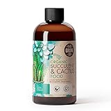 Organic Succulent & Cactus Plant Food - Gentle Liquid Fertilizer Nutrients for Aloe Vera and Other Common Indoor and Outdoor Succulents & Cacti (8 oz) Photo, best price $13.97 ($1.75 / Ounce) new 2024