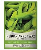 Hungarian Hot Wax Pepper Seeds for Planting Heirloom Non-GMO Hungarian Hot Wax Peppers Plant Seeds for Home Garden Vegetables Makes a Great Gift for Gardening by Gardeners Basics Photo, best price $4.95 new 2024