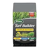 Scotts Turf Builder Triple Action - Weed Killer & Preventer, Lawn Fertilizer, Prevents Crabgrass, Kills Dandelion, Clover, Chickweed & More, Covers up to 4,000 sq. ft., 20 lb Photo, best price $29.97 new 2024