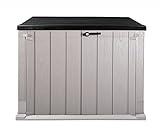 Ondis24 Mülltonnenbox Gartenbox Storer Gerätebox abschließbar für 2 Mülltonnen (1330 Liter, Anthrazit Grau) Foto, bester Preis 199,95 € (0,15 € / Liter) neu 2024