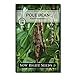 Photo Sow Right Seeds - Rattlesnake Pole Bean Seed for Planting - Non-GMO Heirloom Packet with Instructions to Plant a Home Vegetable Garden
