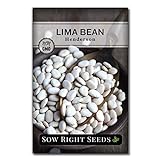 Sow Right Seeds - Henderson Lima Bean Seed for Planting - Non-GMO Heirloom Packet with Instructions to Plant a Home Vegetable Garden Photo, best price $5.49 new 2024