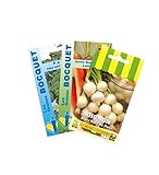 Lot de 3 sachets de graines d’Oignons et assortiment de légumes à semer - 9 g - LES GRAINES BOCQUET Photo, meilleur prix 9,99 € (1 110,00 € / kg) nouveau 2024