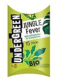 Undergreen by Compo Jungle Fever, Nährstoffstäbchen für Grünpflanzen, Bio-Düngestäbchen, 15 Stück Foto, bester Preis 6,86 € neu 2024
