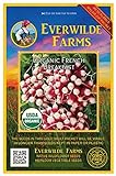Everwilde Farms - 250 Organic French Breakfast Radish Seeds - Gold Vault Packet Photo, best price $3.75 new 2024