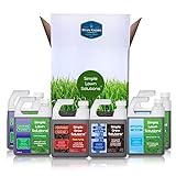 Simple Lawn Solutions - Ryan Knorr - Lawn Essentials Bundle Box - 6 Piece Set- Lawn Food 16-4-8 NPK, Lawn Energizer Booster, Root Hume- Humic Acid, Soil Hume- Seaweed, Humic Acid (32 Ounce Bundle) Photo, best price $104.79 new 2024