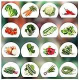 Prademir Gemüse Samen Set - 16 Gemüse Sorten aus Portugal | 100% Natur Saat (Keine Chemie, Gentechnik, künstliche Wachstums-Helfer) Foto, bester Preis 9,99 € neu 2024
