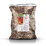 GREEN24 Chilierde Paprikaerde Spezial Capsicum Erde - 10 Liter Profi Linie Substrat auch geeignet für Tomaten und Gemüse Foto, bester Preis 7,95 € neu 2024