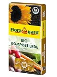 Floragard Bio Kompost-Erde 50 Liter – Pflanzerde für Blumen, Gemüse und Gehölze – mit Bio-Dünger - Gartenerde Foto, bester Preis 14,98 € (0,30 € / Liter) neu 2024