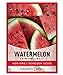 Photo Watermelon Seeds for Planting - Crimson Sweet Heirloom Variety, Non-GMO Fruit Seed - 2 Grams of Seeds Great for Outdoor Garden by Gardeners Basics