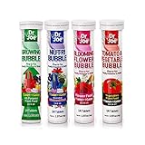 Dr. Joe Water Soluble Fertilizer PlantFood Bundle | Flowers, Vegetables, and House Plants(Growing Booster &Nutrients) | Pack of 4 -14 Fizzing Tablets for Indoor & Outdoor Garden Potted Houseplants Photo, best price $24.99 new 2024