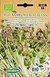 Germisem Bio Graines Chou salade japonaise micro-pousse Mizuna Mix Photo, meilleur prix 3,99 € nouveau 2024