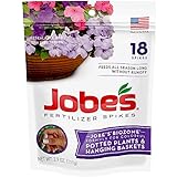 Jobe’s 06105, Fertilizer Spikes, For Potted Plants & Hanging Baskets, 18 Spikes Photo, best price $5.99 new 2024