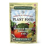 The Old Farmer's Almanac 2.25 lb. Organic Tomato & Vegetable Plant Food Fertilizer, Covers 250 sq. ft. (1 Bag) Photo, best price $12.49 new 2024