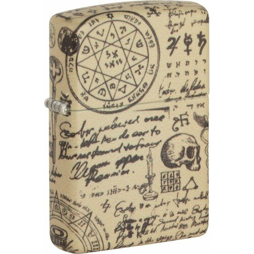 Зажигалка ZIPPO Alchemy Design с покрытием 540 Matte, латунь/сталь, бежевая, матовая, 38x13x57 мм фотография