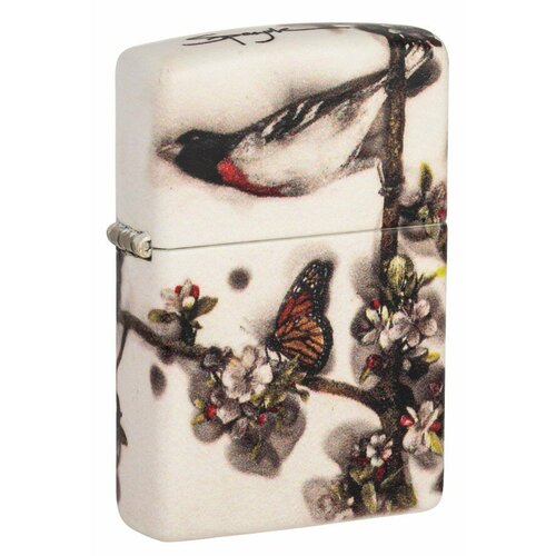 Зажигалка ZIPPO Spazuk Design с покрытием 540 Matte, латунь/сталь, разноцветная, 38x13x57 мм фотография